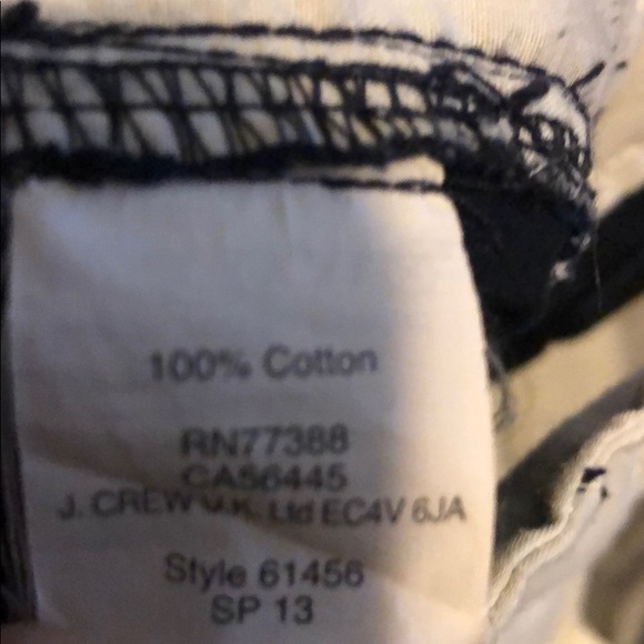J. Crew Chino navy blue shorts size 00 - Picture 6 of 6